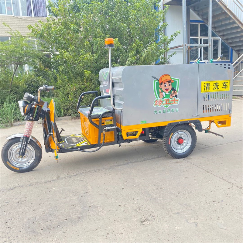 云南电动高压冲洗车CX700A（不锈钢箱体）